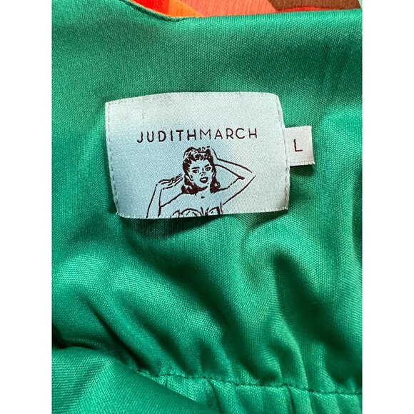 Judith March Floral Maxi Dress Multicolor Boho Chic L Fall Colors - Picture 4 of 7